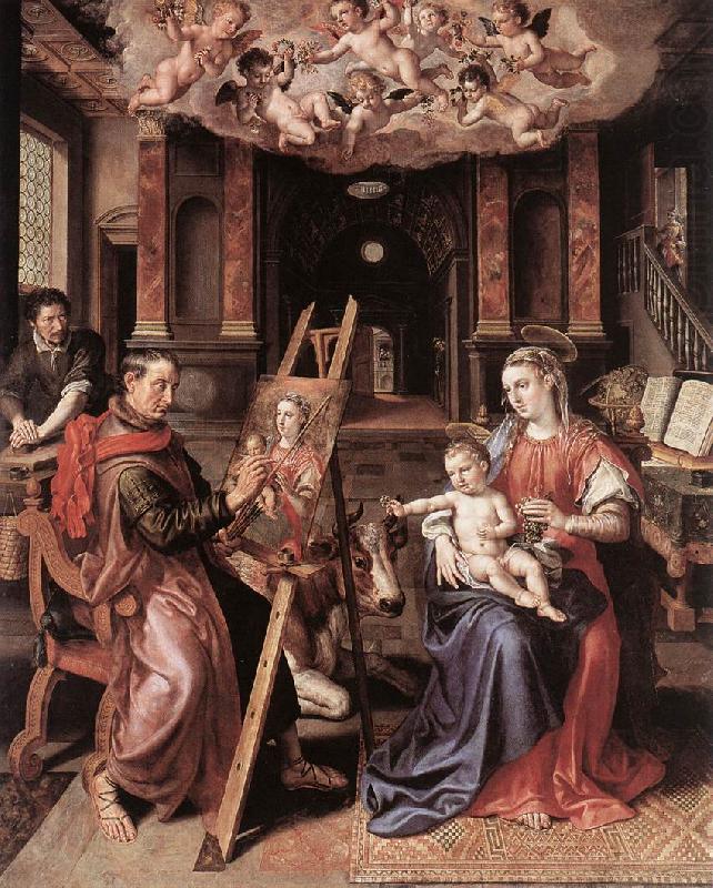 VOS, Marten de St Luke Painting the Virgin Mary awr china oil painting image